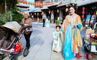 母女汉服穿搭图，母女汉服穿搭图片